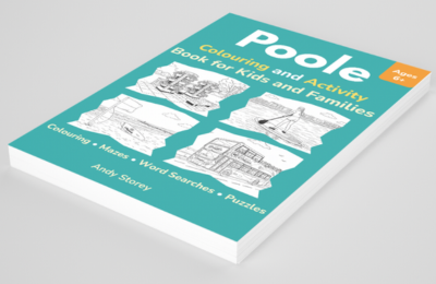 Poole Colouring Book for Kids and Families now available on Amazon.